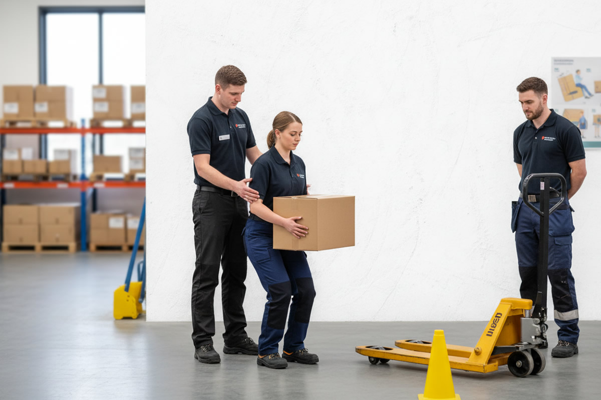 Manual Handling Regulations in Ireland practical guide image for Irish first aid training context